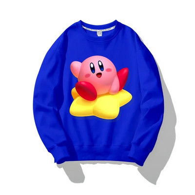 Zvijezda anime crtanih filmova Kirby Waddle Dee s printom Dječja majica dugih rukava Slatki dječji gornji pulover Džemper za djevojčice Jesenska odjeća