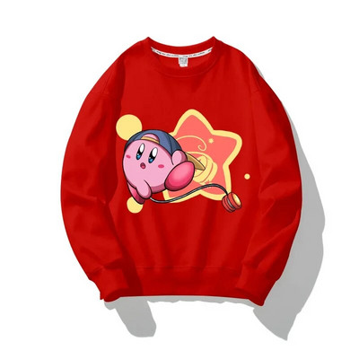 Zvijezda anime crtanih filmova Kirby Waddle Dee s printom Dječja majica dugih rukava Slatki dječji gornji pulover Džemper za djevojčice Jesenska odjeća