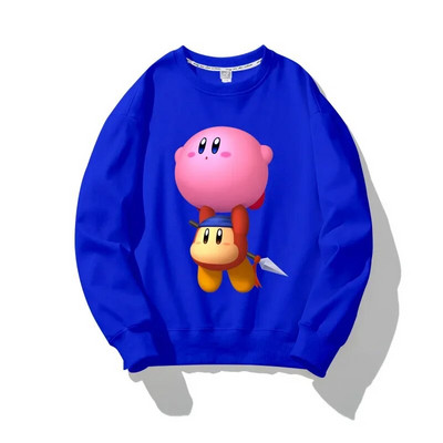 Zvijezda anime crtanih filmova Kirby Waddle Dee s printom Dječja majica dugih rukava Slatki dječji gornji pulover Džemper za djevojčice Jesenska odjeća