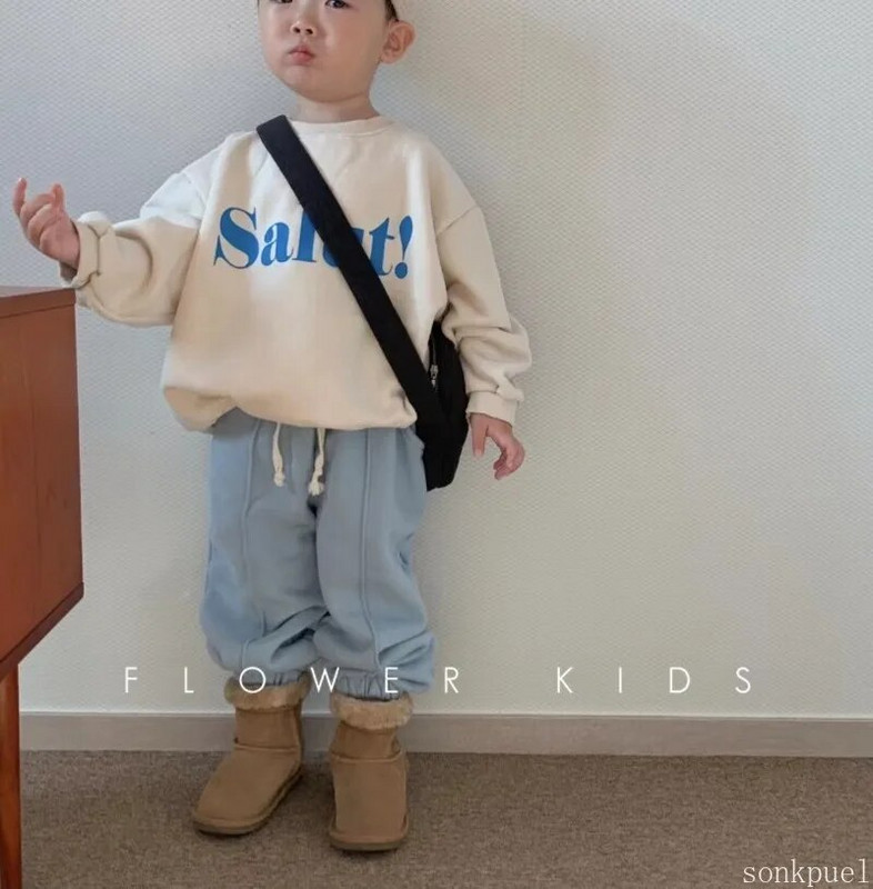 2023. aasta sügis, uued laste kampsunid Beebipoiste pikkade varrukatega topid Mood Lapsed Pulloverid Pehmed lahtised tüdrukute kapuutsid Lasteriided