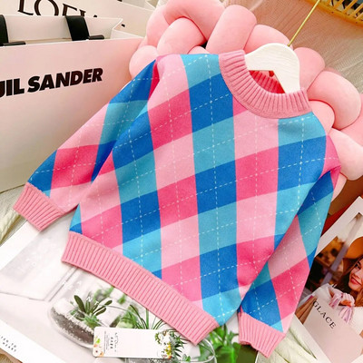 Sügistalvine väikelaste riided Tüdrukutele kampsunid Kootud kampsun Kardigan pikkade varrukatega tüdrukute mantel Laste jope Laste ülerõivad