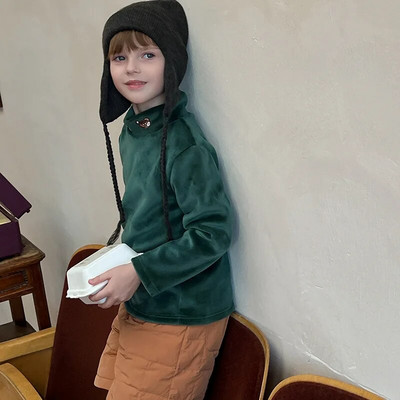 Bērniem silts T krekls Meitenes Zēniem Kokvilnas Bērnu T-krekli Zīdaiņiem Toddler Pidžamas pulovers ar garām piedurknēm Topi 4 6 8 10 12 g.