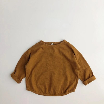 Jednobojni organski pamuk, dječja majica s kratkim rukavima, dječaci, djevojčice, ležerna majica kratkih rukava za djecu, majice dugih rukava za dječake i djevojčice, meka uniseks odjeća