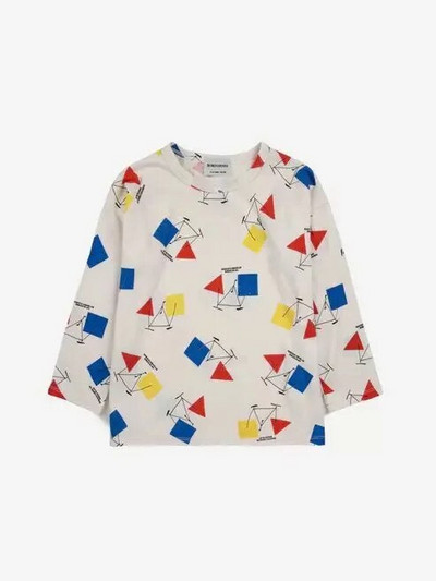 Nove 2023 Bobo Jesen Dječje Majice za djevojčice Mala djeca Djevojčice Dječaci Majice dugih rukava Odjeća S printom crtića Ležerne dječje majice