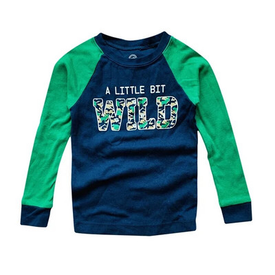 Kevadtüdruk Poiss 6m 12m 2a 3a 4a Beebi pikkade varrukatega T-särk Puuvillane Riided T-särgid Laste Top T-särgid Sügised väikelapse poisi riided