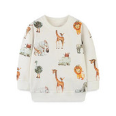 Jumping Meters Novi dolazak Dječje majice dugih rukava Dječje Djevojčice Dječaci Sportske životinje s kapuljačom Dječje majice iz crtića Majice