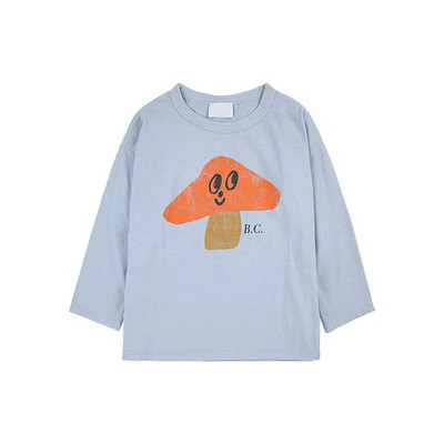 2023 Sügis Bobo Laste riided Beebi Tüdruku Poisi T-särk Laste Puuvillased Topid Tüdrukud Multifilmid Armsad T-särgid Laste pikkade varrukatega särk