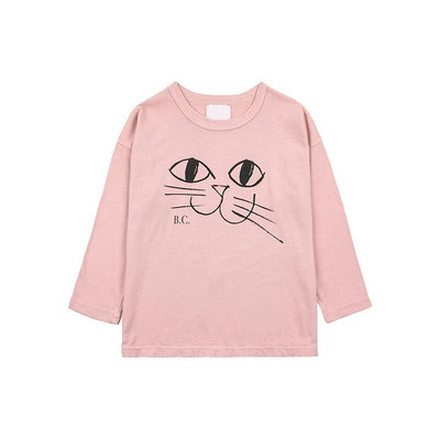 2023 Sügis Bobo Laste riided Beebi Tüdruku Poisi T-särk Laste Puuvillased Topid Tüdrukud Multifilmid Armsad T-särgid Laste pikkade varrukatega särk