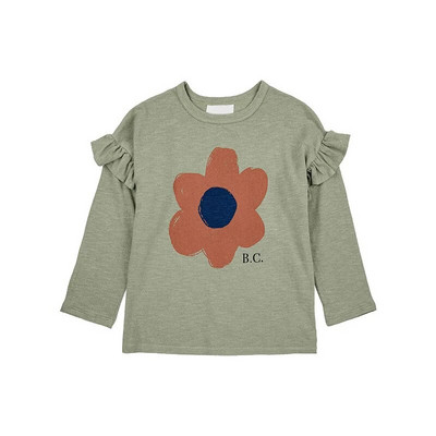 2023 Sügis Bobo Laste riided Beebi Tüdruku Poisi T-särk Laste Puuvillased Topid Tüdrukud Multifilmid Armsad T-särgid Laste pikkade varrukatega särk