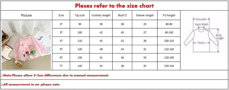 Kolmemõõtmeline väikese lillega ümarkaelusega T-särk 2023. aasta sügise uus Korea armas multikas lilletüdruku pikkade varrukatega T-särk