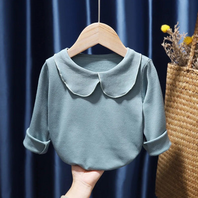 Proljetna i jesenska majica za djevojčice 2022. Novi dječji pulover Dječja odjeća od čistog pamuka za djevojčice, dječja odjeća s dugim rukavima