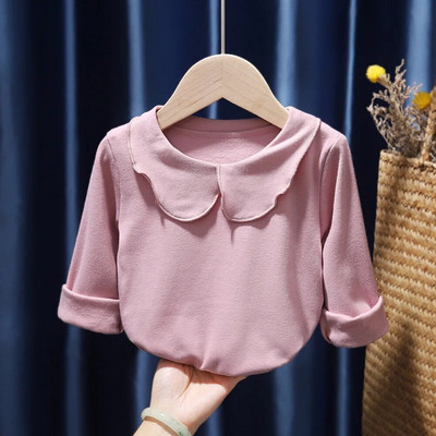 Proljetna i jesenska majica za djevojčice 2022. Novi dječji pulover Dječja odjeća od čistog pamuka za djevojčice, dječja odjeća s dugim rukavima
