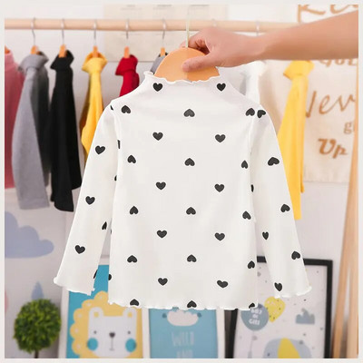 Proljetna i jesenska majica za djevojčice 2022. Novi dječji pulover Dječja odjeća od čistog pamuka za djevojčice, dječja odjeća s dugim rukavima