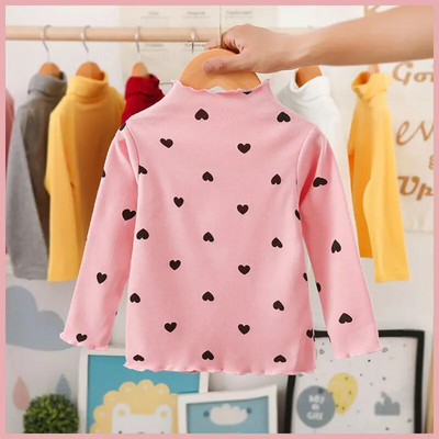 Proljetna i jesenska majica za djevojčice 2022. Novi dječji pulover Dječja odjeća od čistog pamuka za djevojčice, dječja odjeća s dugim rukavima