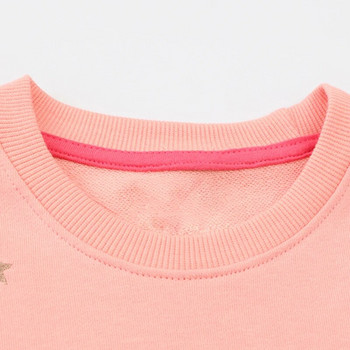 Bumeex Φούτερ για νήπια για κορίτσια με στρογγυλή λαιμόκοψη Πουκάμισο πουλόβερ για κορίτσια Μονόκερος Ρούχα Φθινοπωρινά και Χειμώνα Μακρυμάνικα μπλουζάκια Παιδικό πουλόβερ