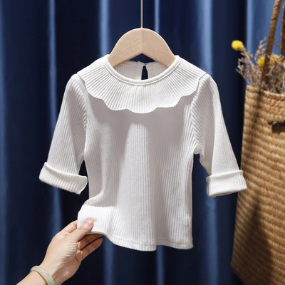 Tüdrukute komplektid Kampsunid Armsad punased, armas, südamega trükitud hekiga kapuutsid, vabaaja, kokkusobivad voldid, pikkade varrukatega väikelaste tüdrukute riided