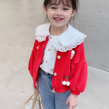 Παιδικό κοριτσάκι 1-8 ετών με μακρυμάνικο κοριτσάκι φθινοπωρινό κορεατικό στυλ φθινοπωρινό Κορεάτικο λευκό πουκάμισο για κοριτσάκι Ρούχα