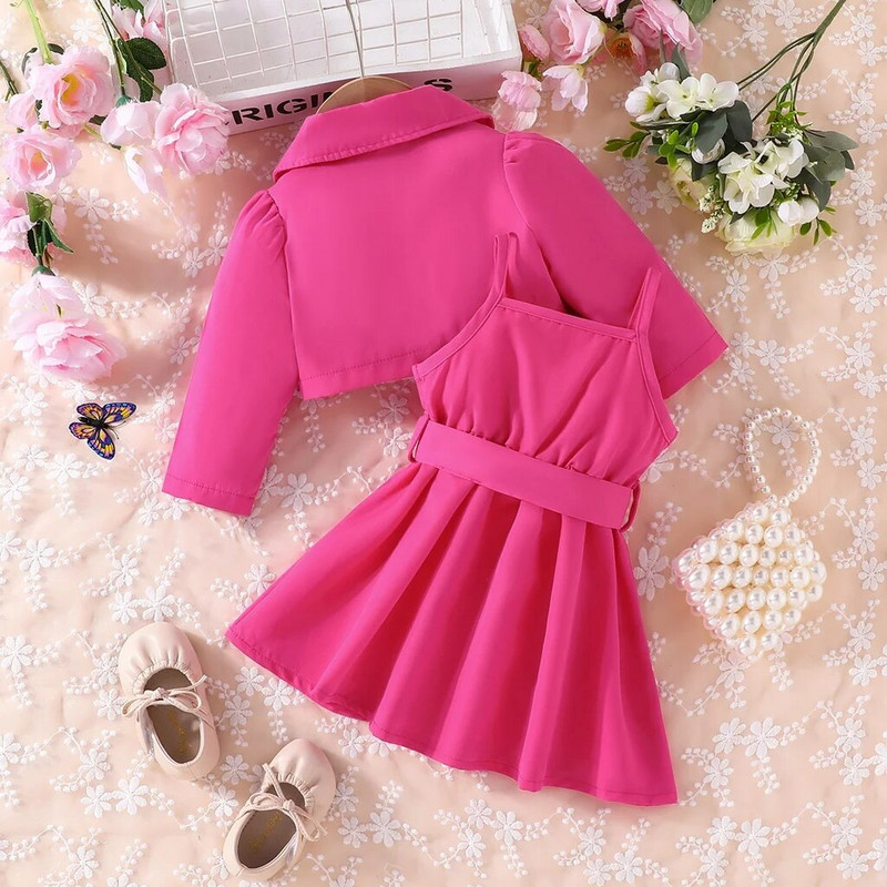 2 vnt./kostiumas naujagimiai mergaitei 6 mėn.-4 m. ilgomis rankovėmis, palaidinė suknelė princesė, suknelė, kostiumas, kostiumas kūdikiui