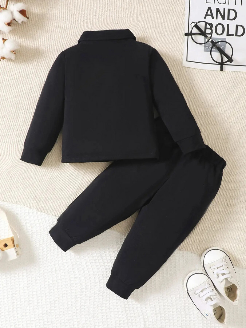 Zimske modne majice s kapuljačom za novorođenčad, bebe, dječake, revere, duge rukave, pamučne rešetke