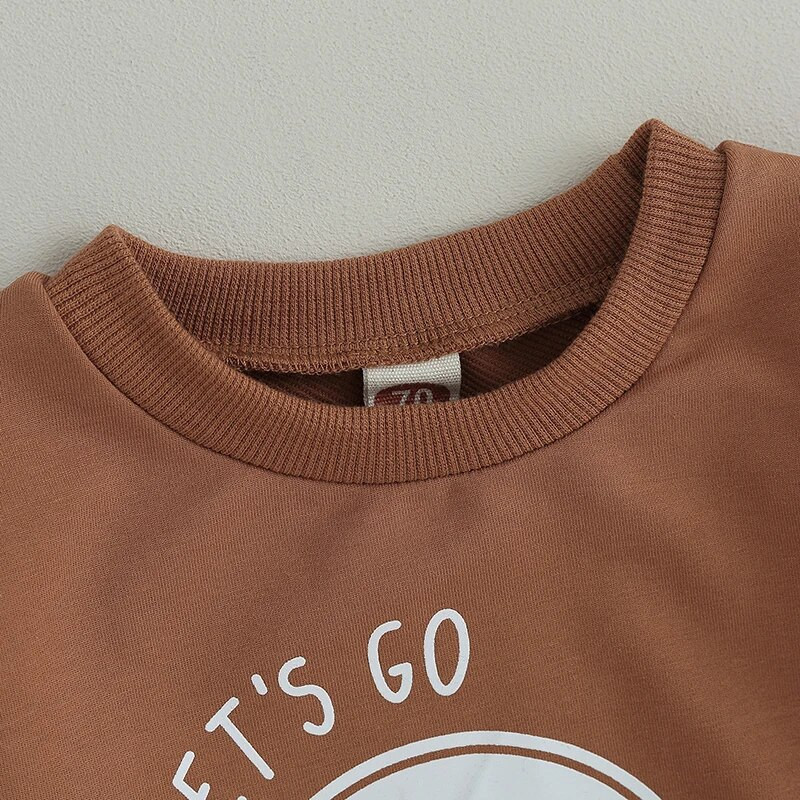 Mažylio berniuko apranga ilgomis rankovėmis megztiniai kelnės rūbų rinkinys kūdikiams berniukams rudens žiema 2 vnt.