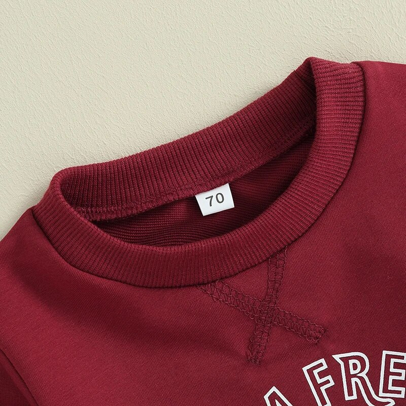 Rudens apģērbu komplekti mazuļiem, meitenēm, zēniem, Ziemassvētku tērpiem, džemperu topi ar garām piedurknēm un savelkamās bikses zīdaiņu uzvalki