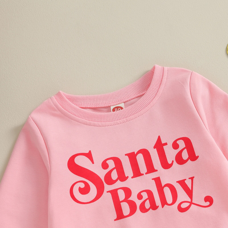 ma&baby 9M-4Y Božićni kompleti odjeće za novorođenčad, dojenčad, djevojčice, majice s slovima, tutu suknje od tila, božićni kostimi, odjeća za malu djecu D05
