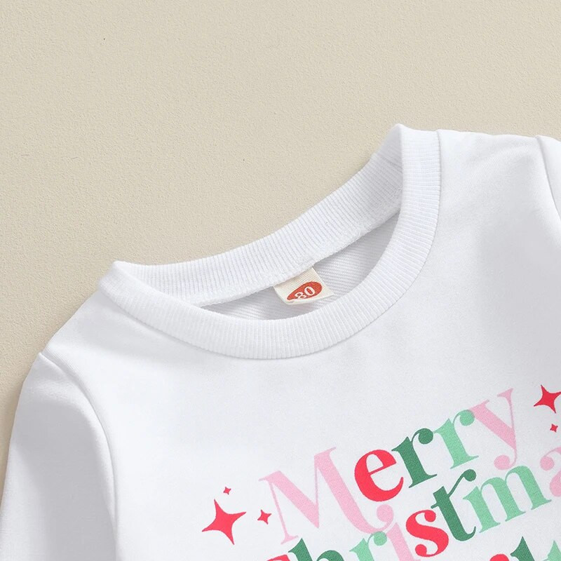 2023-09-19 Lioraitiin 6M-4Y meiteņu Ziemassvētku tērpi, džemperis ar garām piedurknēm + šaha galda bikses, mazuļu Ziemassvētku apģērbu komplekts