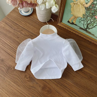 2023 Sügis beebitüdrukute 2 tk riidekomplekt puuvillased pikkade varrukatega võrktopsid tasku karu traksidega kleit ülikond väikelaste tüdrukute komplektid