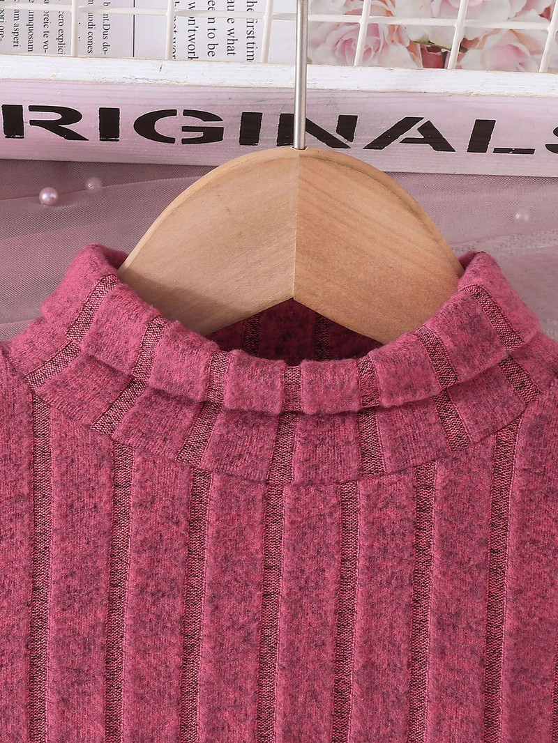 Ceeniu 0-3Y kūdikių megzti rūbai kūdikių rinkiniai naujagimiams megzti viršutiniu kaklu + spagečių juostelė suknelė kūdikių drabužiai