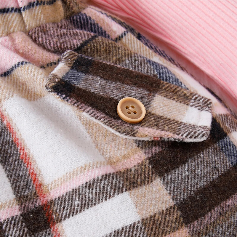 Jaundzimušā zīdaiņa meitenes ar ziediem rudens, garām piedurknēm, rievoti topi, rūtaini zeķturi, kleita bērniem, apgriezti tērpi, tērpi lieliem bērniem