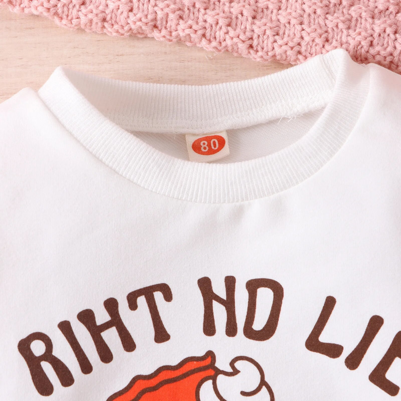 Kūdikių rinkiniai mergaitėms rudens ilgomis rankovėmis viršus varpelio apačia Mielas dviejų dalių rinkinys vaikams Medvilnė mergaitėms Vaikiški drabužėliai kūdikiams