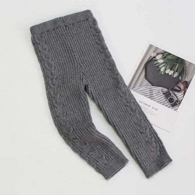 Väikelaste beebipoiste tüdrukute kootud alussärk pikkade varrukatega top + püksid riidekomplektid sügistalvised lapsed puhtavärvilised poiste tüdrukute ülikonnariided