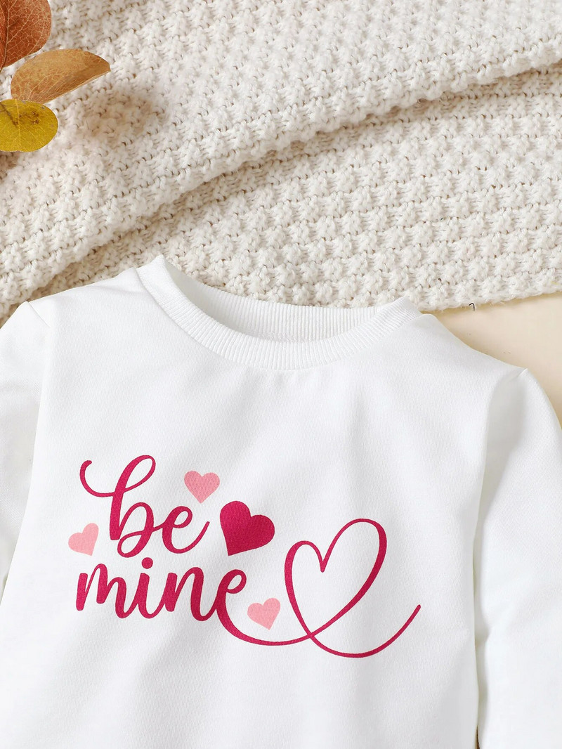 2KOM Dječji proljeće i jesen Slobodno vrijeme Korejski modni pulover odijelo dugih rukava Sportsko odijelo Romantična serija za Valentinovo