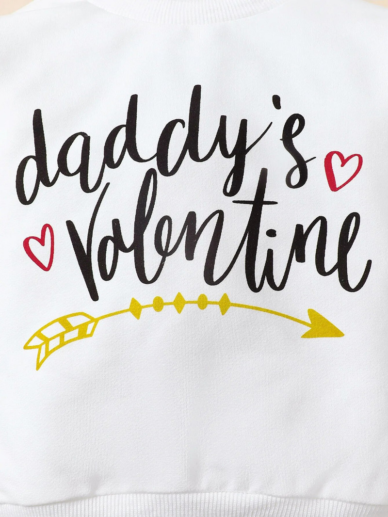 2KOM Dječji proljeće i jesen Slobodno vrijeme Korejski modni pulover odijelo dugih rukava Sportsko odijelo Romantična serija za Valentinovo