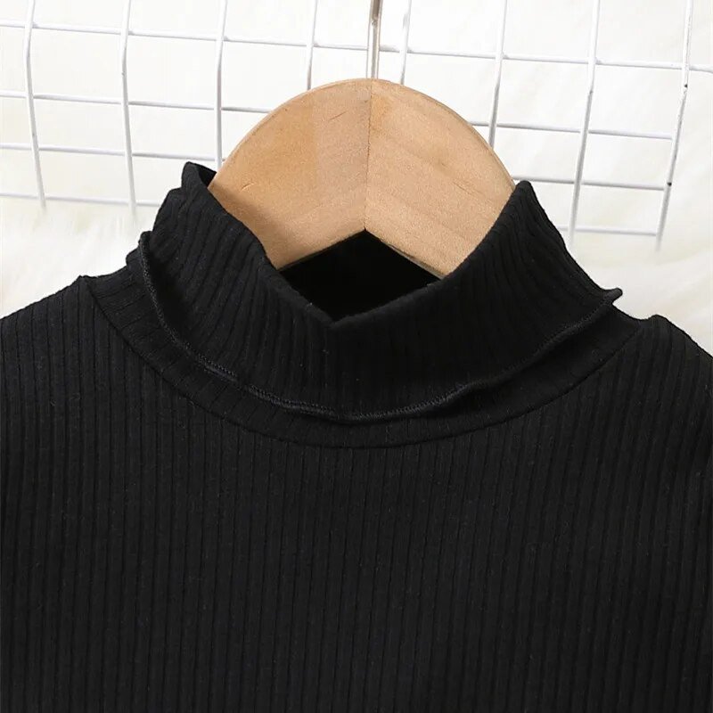 Κοριτσίστικα Ρούχα 1-6Y Άνοιξη Φθινόπωρο Νέα Μόδα Κοστούμια Κοριτσίστικα Πλεκτό πουκάμισο με ζιβάγκο + Κοντές Φούστες Κορίτσια Σετ δύο τεμαχίων