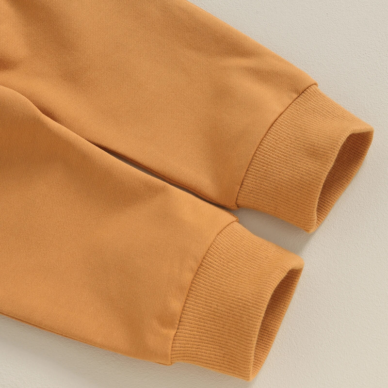 Mode Rudens Bērni Meitenes Zēni Apģērbu Komplekts Jaundzimušais Bērns Ikdienišķs Kontrasts Krāsa Brīvi Treniņtērps Džemperis Bikses Apģērbi Uzvalks