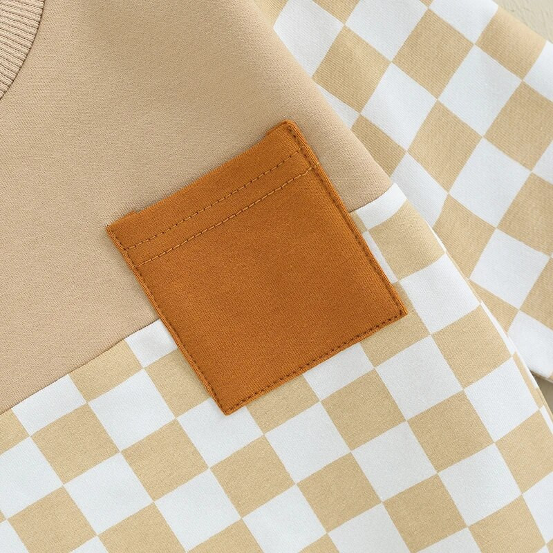 Jaundzimušo bikšu komplekts Zēniem meitenēm Pateicības dienas vēstuļu apdrukas džemperis un elastīgas vidukļa bikses, tērpi mazuļu kostīmi