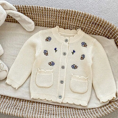 Jesen Proljeće Komplet odjeće za novorođene djevojčice, karirani džemper dugih rukava, kombinezon, odijelo za djevojčice