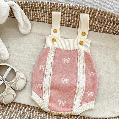 Jesen Proljeće Komplet odjeće za novorođene djevojčice, karirani džemper dugih rukava, kombinezon, odijelo za djevojčice