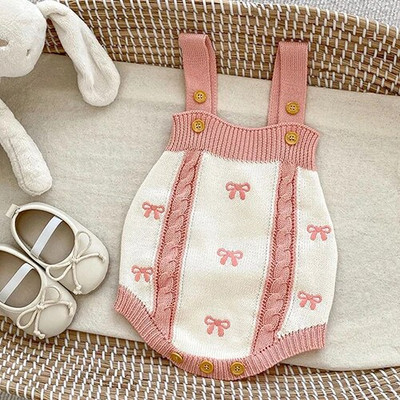 Jesen Proljeće Komplet odjeće za novorođene djevojčice, karirani džemper dugih rukava, kombinezon, odijelo za djevojčice