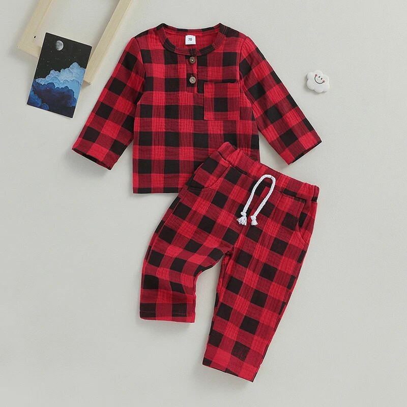 FOCUSNORM 0-3Y imikutele, poistele, tüdrukutele, riided, komplektid, riided, pikkade varrukatega nööbiga topid, elastsed vööpüksid