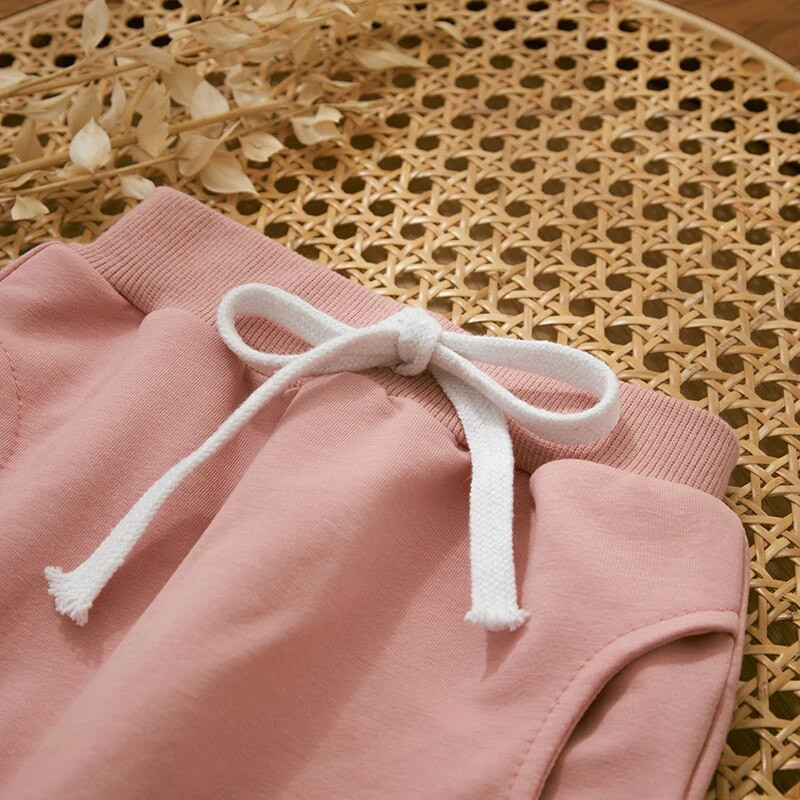 Talv sügis vabaaja uus beebitüdrukute komplektid riided moekirjad prinditud pikkade varrukatega dressipluusid elastsed vööpüksid rõivad