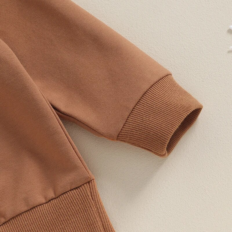 FOCUSNORM 0-3Y väikelaste beebipoiste jõuluriiete komplektid kirjatrükiga pikkade varrukatega dressipluusid piparkoogid meeste püksid