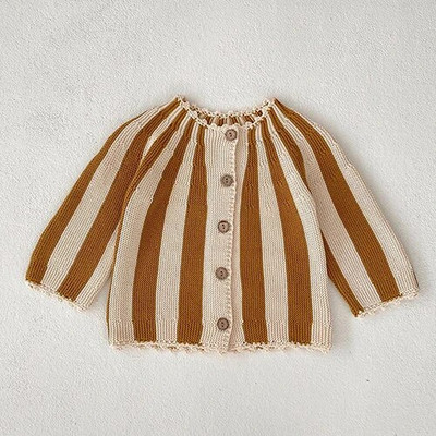 Vastsündinud beebitüdrukute rõivaste ülikond pikkade varrukatega, kootud trükiga kardiganmantel + püksid, sügisene kevadine tüdrukute rõivakomplekt