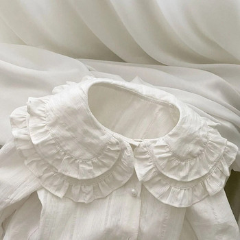 MILANCEL Νέο φθινοπωρινό σετ βρεφικών ρούχων Χαριτωμένη δαντελένια μπλούζα +Φλοράλ Bloomer Κοστούμι για κορίτσια 2 ΤΕΜ