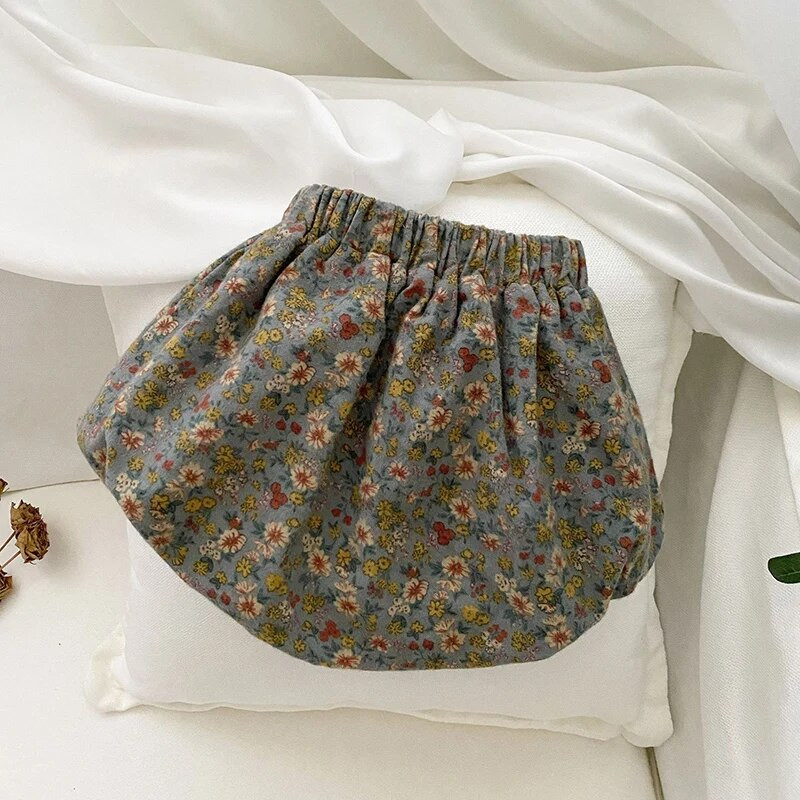 MILANCEL Novi jesenski komplet odjeće za bebe, slatka čipkasta bluza za dojenčad + odijelo s cvjetnim cvjetovima, gornja odjeća za djevojčice, 2 kom.