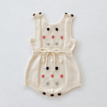 Φθινοπωρινό Βρεφικό Σετ Ρούχα Βρεφική Πλεκτή Ζακέτα Ζακέτα Romper Σετ Βρεφικό Νεογέννητο Παιδικό Παλτό Βαμβακερή φόρμα