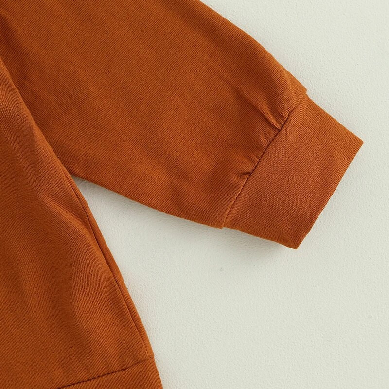 Kūdikių berniukų rūbų rinkiniai Helovino mažylio apranga kūdikių moliūgų rašto megztiniai su dryžiais kelnės Vaikiški sportiniai drabužiai 2 dalių kostiumas