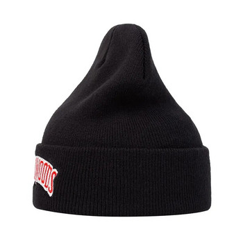 Unisex γράμματα κεντήματα φασόλια Φθινοπωρινό, χειμώνα ζεστό καπέλο Hip Cap Beanie καπέλο καπέλο για γυναίκες άνδρες