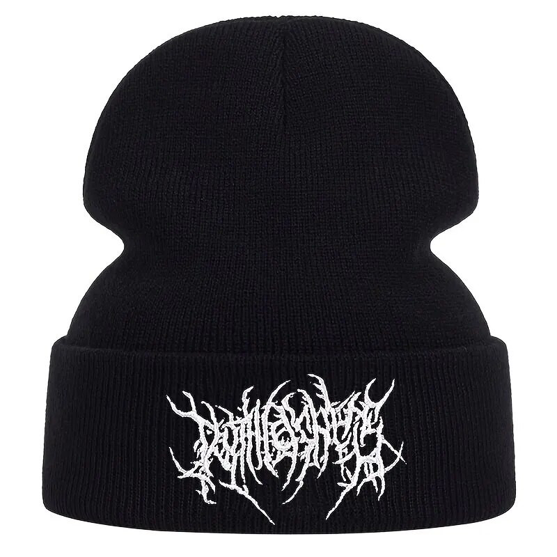 Unisex triibuline tikandid nokamütsid Sügistalvine soe müts Hip Cap Beanie müts Mütsid naistele Mehed